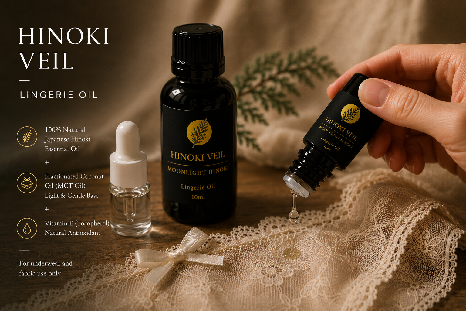 HINOKI VEIL | Lingerie Oil